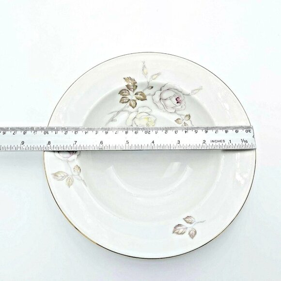 Johann Haviland Sweetheart Rose with Gold Trim 7 Piece Settings Bavaria Germany - Picture 3 of 8